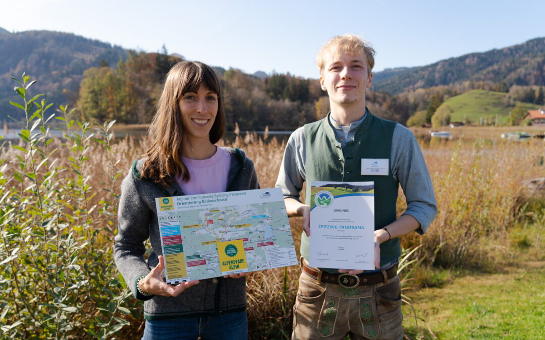 Premiumwanderweg „Spitzing Panorama“ erfolgreich rezertifiziert